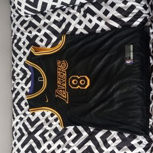 Authentic Men's Los Angeles Lakers Kobe Bryant Nike Black Mamba Swingman Jersey